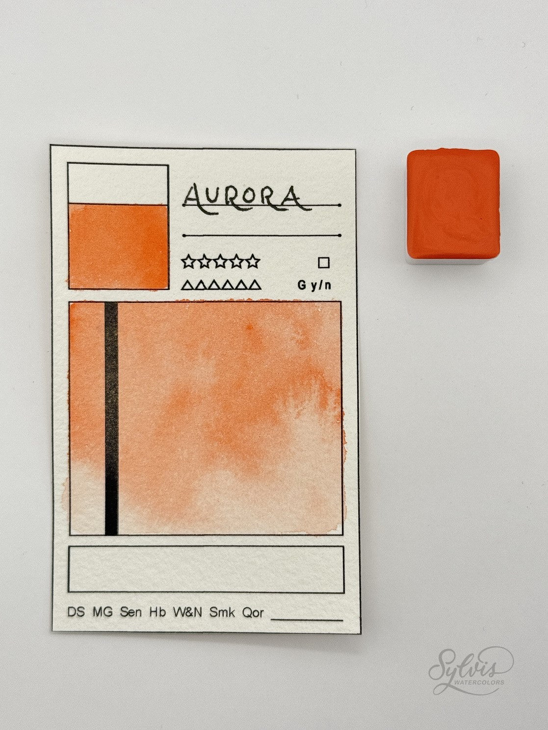 Aquarellfarbe 'Aurora'