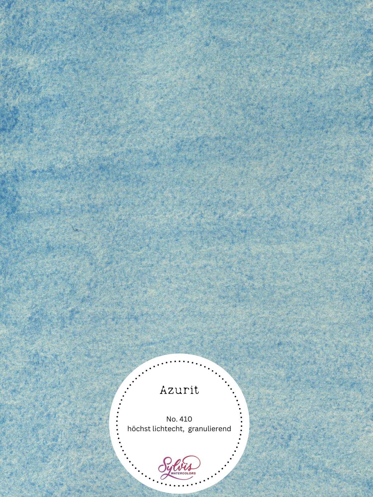 Aquarellfarbe 'Azurit'