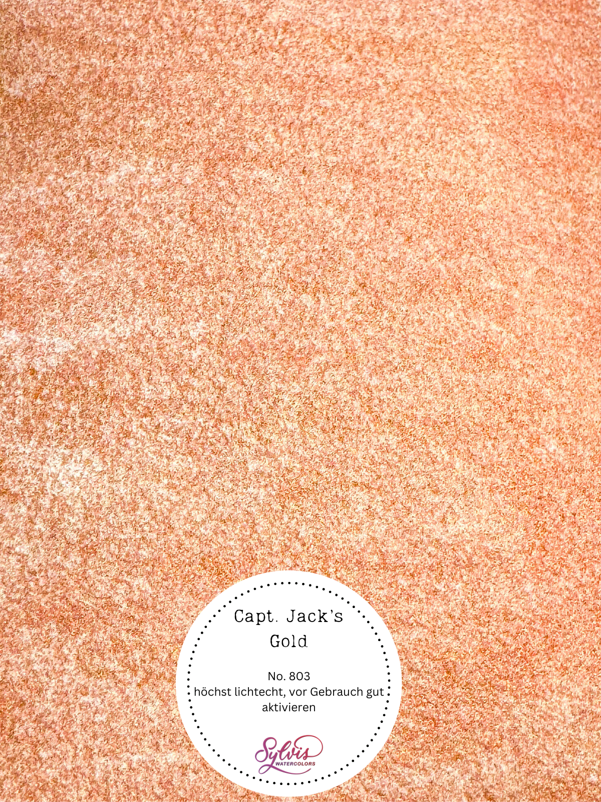 Aquarellfarbe 'Capt. Jack's Gold' - Metallic-Antikgold