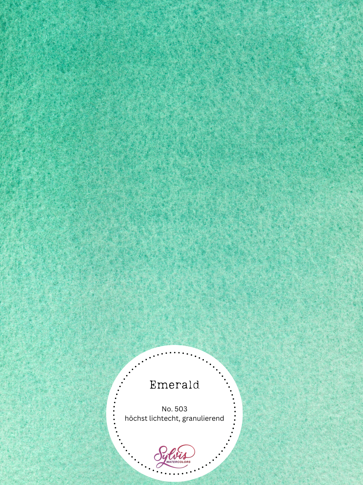 Aquarellfarbe 'Emerald'