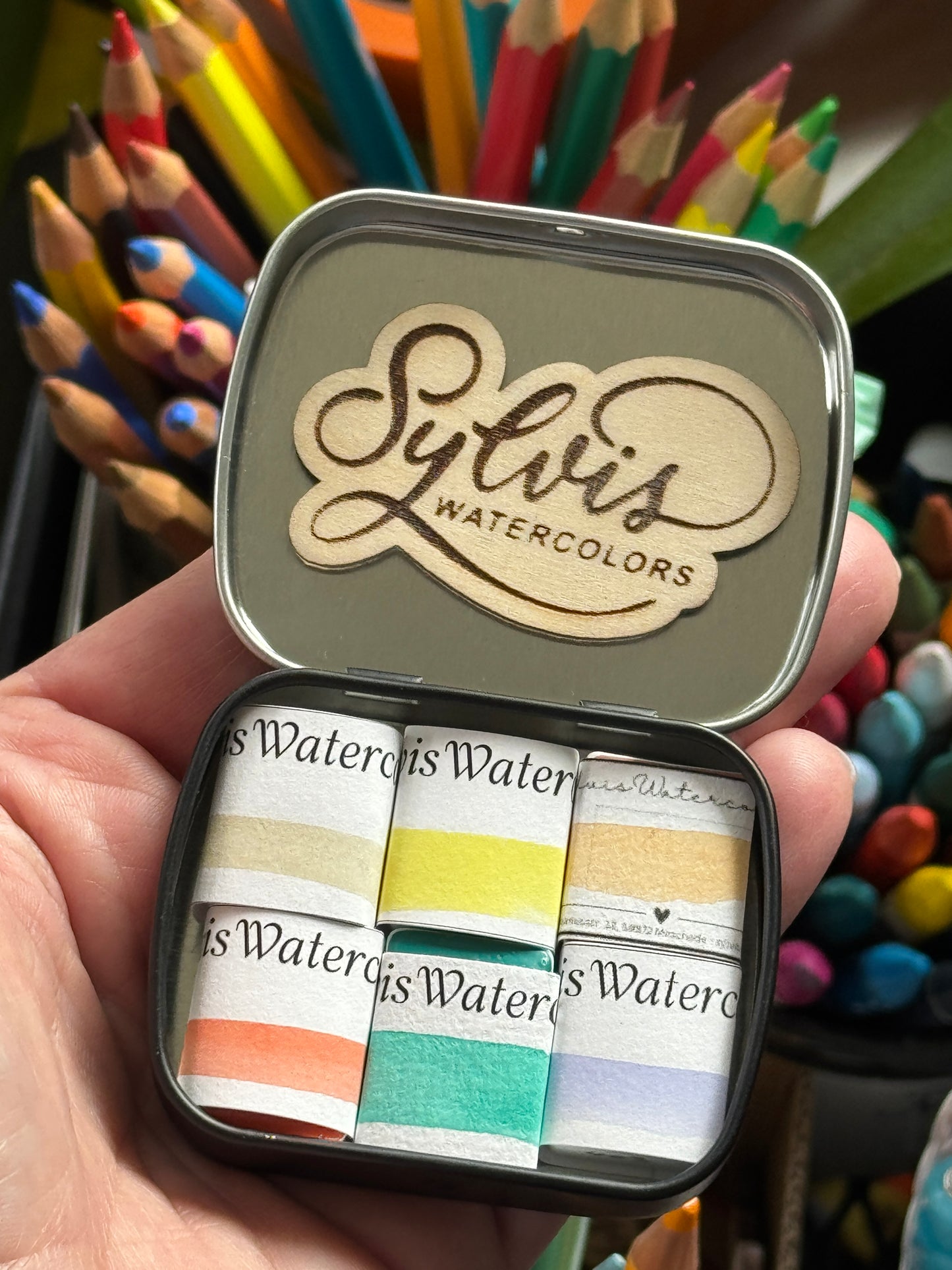 Aquarellfarben Set im Kasten "Spring Pastells"