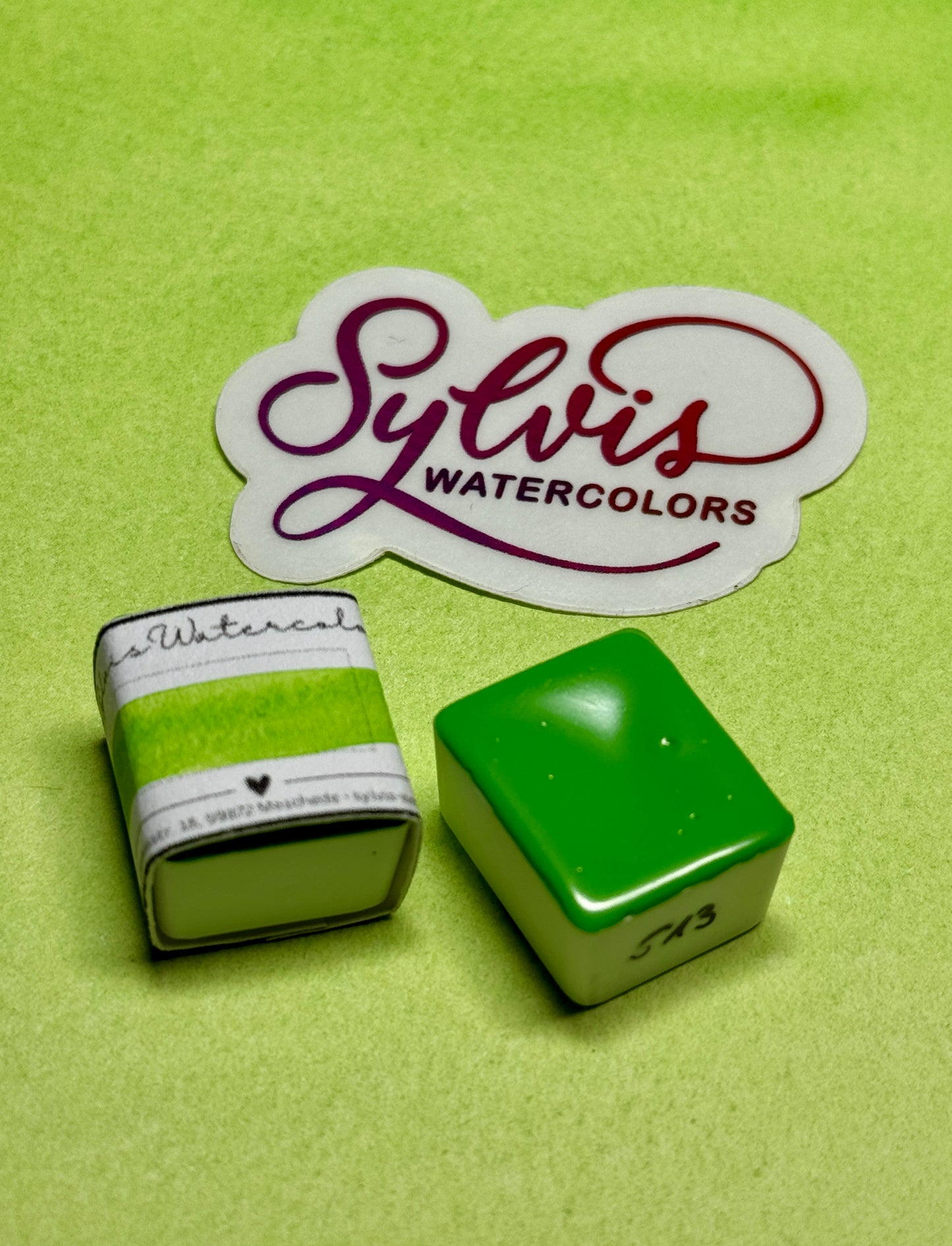 Aquarellfarbe 'Spring Green'