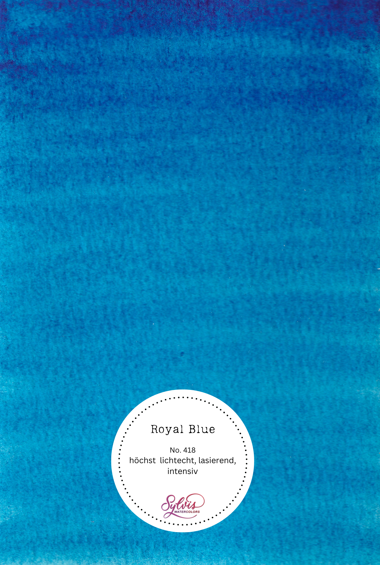 Aquarellfarbe 'Phthalo Blue, Royal Blue'