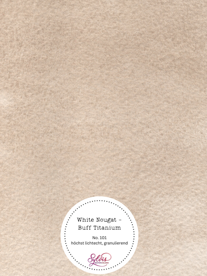 Aquarellfarbe 'Buff Titanium' "White Nougat"