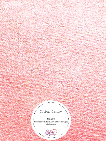 Aquarellfarbe 'Cotton Candy' - MICA Glitzerpigment, Pinkglitzer
