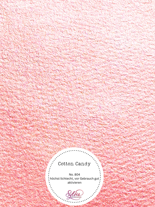 Aquarellfarbe 'Cotton Candy' - MICA Glitzerpigment, Pinkglitzer