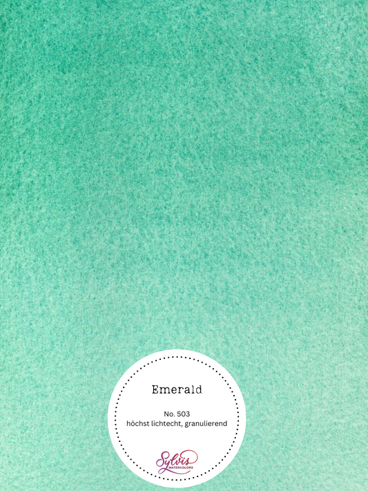 Aquarellfarbe 'Emerald'
