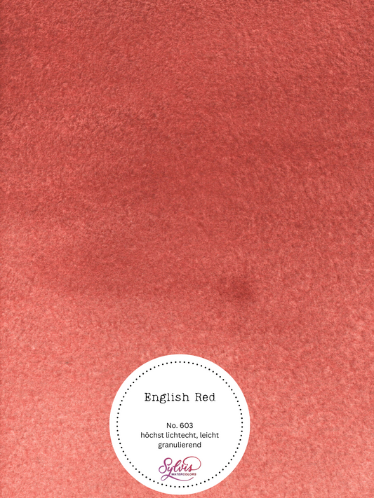 Aquarellfarbe 'English Red'