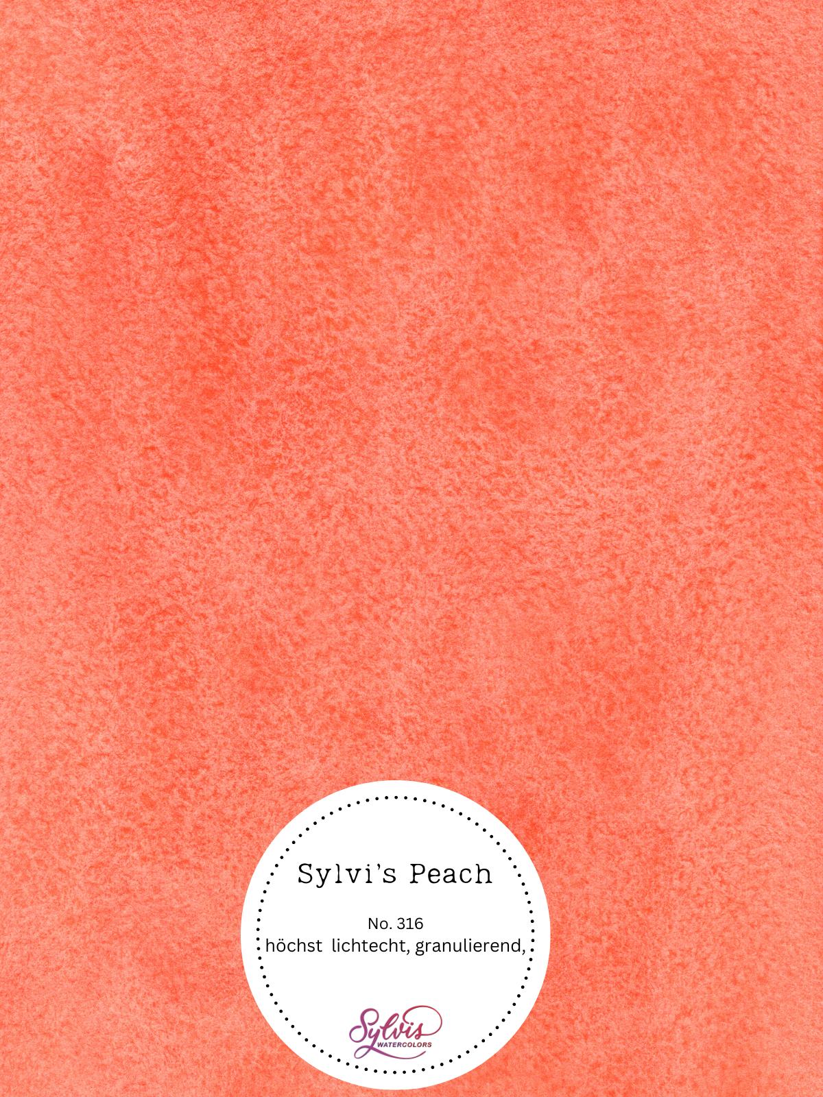 Aquarellfarbe 'Sylvi's Peach'