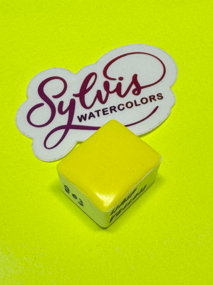 Aquarellfarbe 'Wasp Yellow' - UV-aktiv, Neon