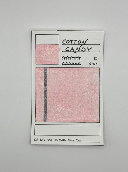Aquarellfarbe 'Cotton Candy' - MICA Glitzerpigment, Pinkglitzer