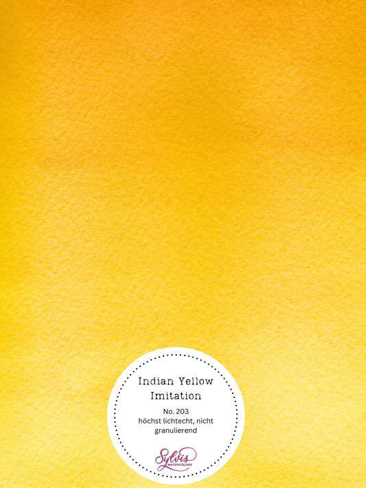 Aquarellfarbe 'Indian Yellow' (Imitation)