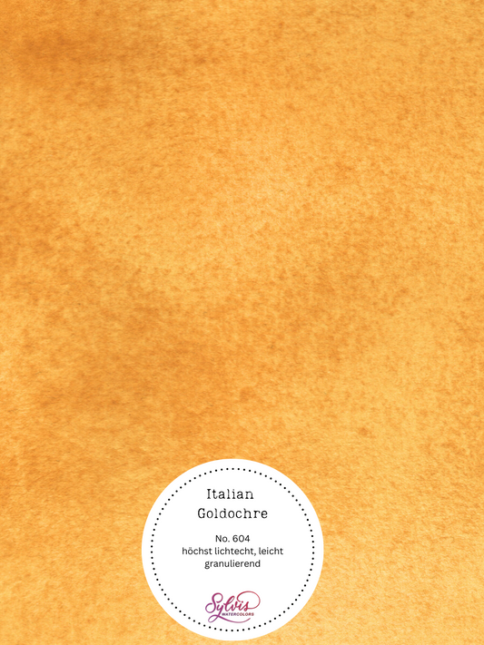 Aquarellfarbe 'Ital. Goldochre' (Verona, Italien)
