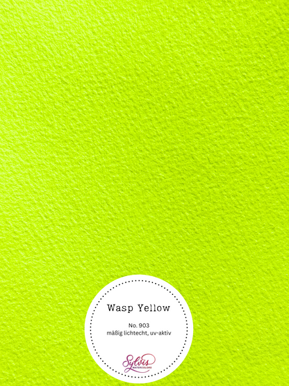 Aquarellfarbe 'Wasp Yellow' - UV-aktiv, Neon
