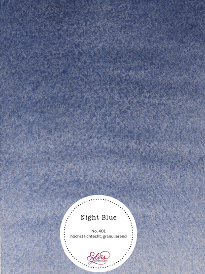 Aquarellfarbe 'Night Blue'