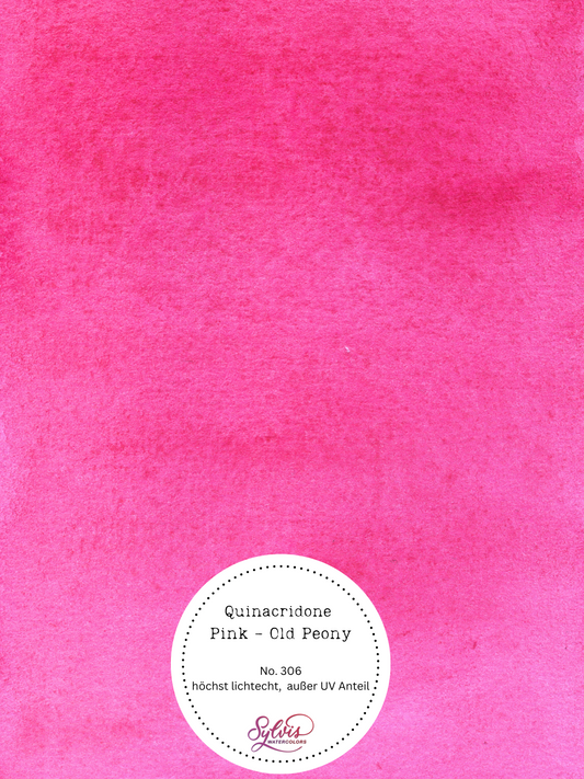 Aquarellfarbe 'Quinacridone Pink' "Old Peony"