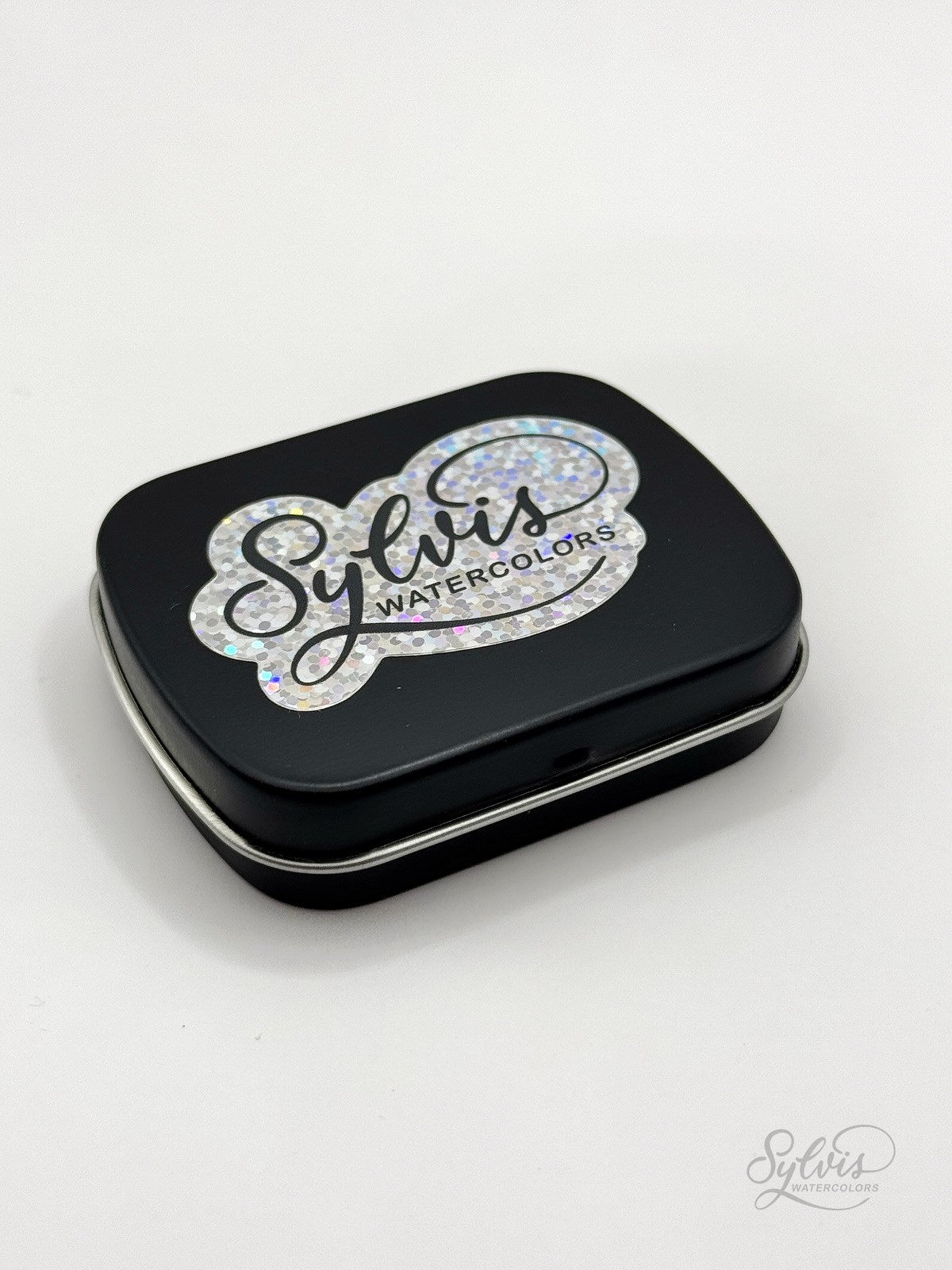 Dose "Schwarz mit Glitzerlogo" für 6 halbe Näpfchen