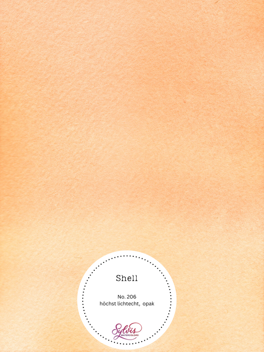 Aquarellfarbe 'Shell'