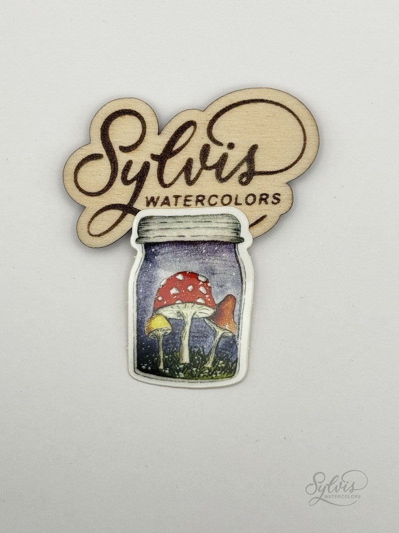 Vinyl Sticker "Universe in a Glass"