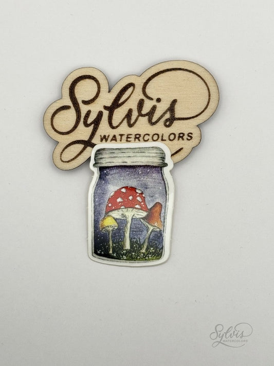 Vinyl Sticker "Universe in a Glass"