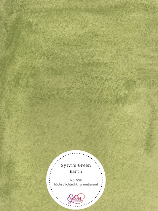 Aquarellfarbe 'Sylvis Green Earth' (Mix Grüne Erde)