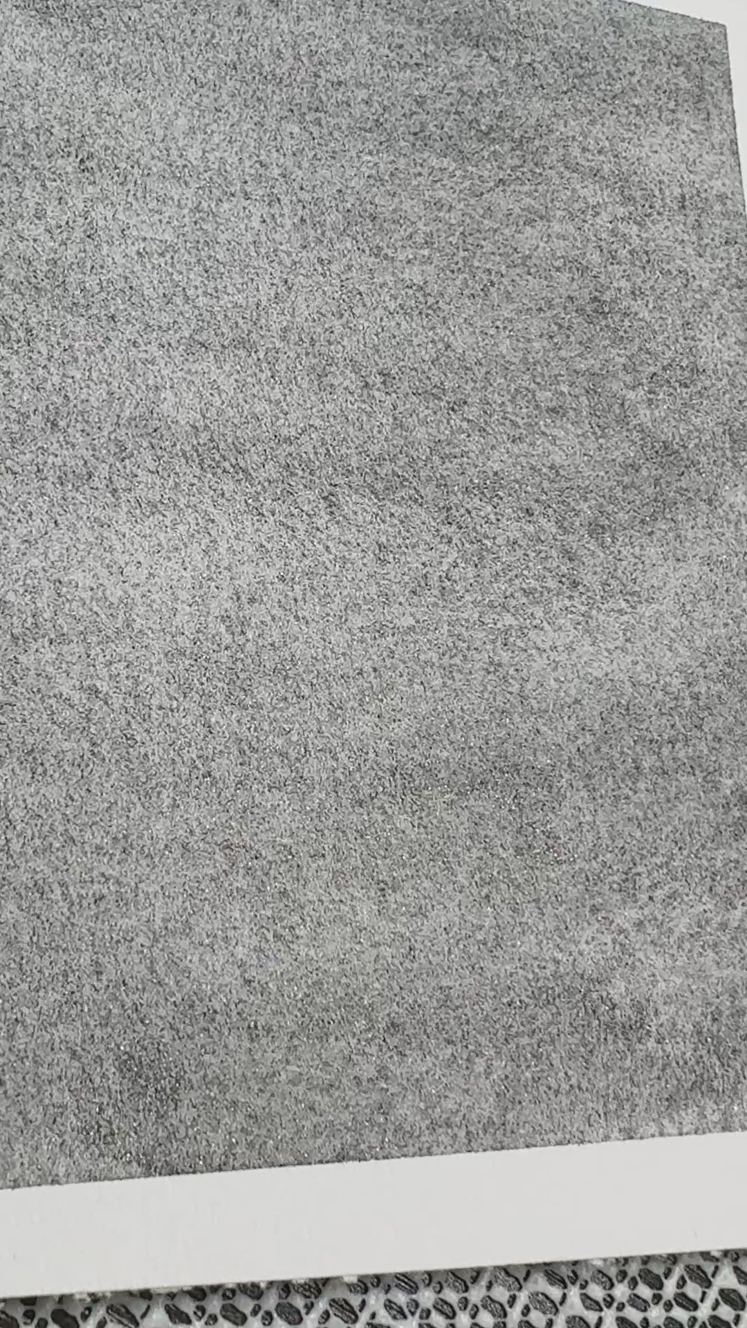 Videoclip zeigt Textureffekt Farbe Graphite